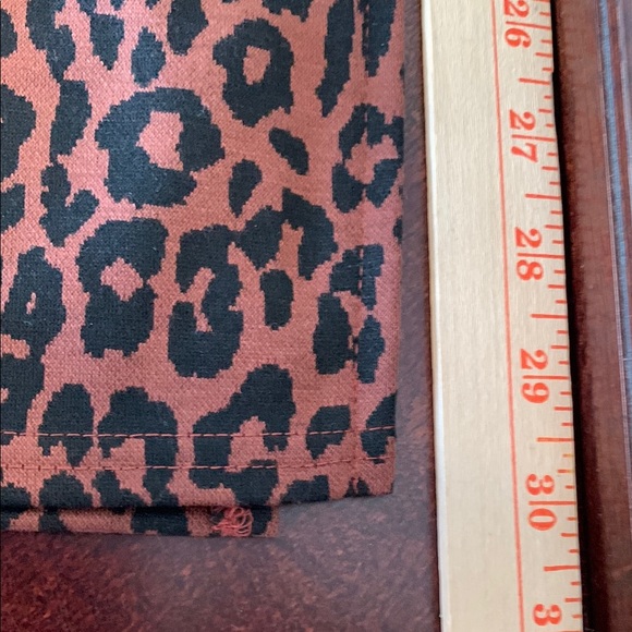 Ann Taylor, LOFT, Brown and Black Midi Pencil Skirt, size medium, EUC - Picture 8 of 8